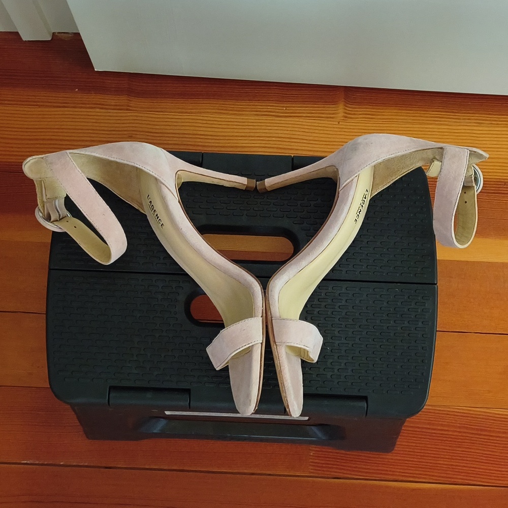 L'Agence Gisele II Quartz single strap Sandals size 37 - Picture 10 of 11
